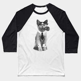 Chat de bureau - Office Cat Baseball T-Shirt